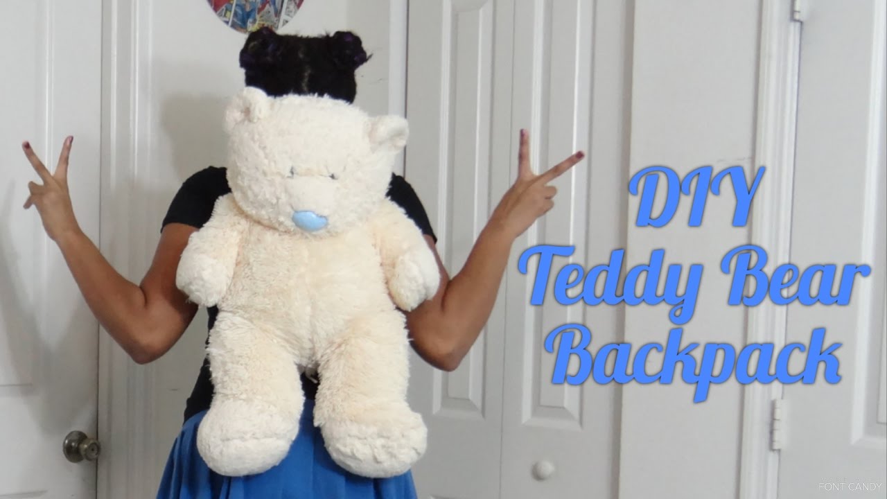 DIY Teddy Bear Backpack