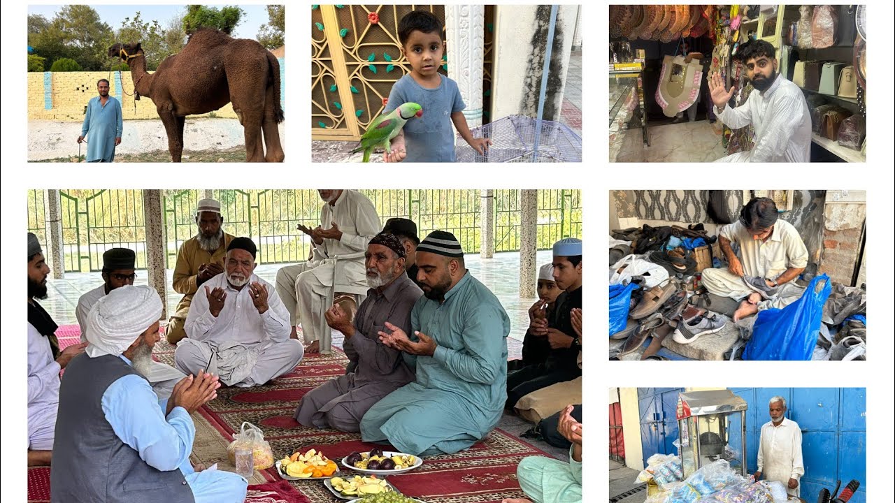 Chattroh Bazaar ki Ronaq-dua for Esal e swaab for my Uncle Araf(Marhoom)-Dadyal View #villagelife