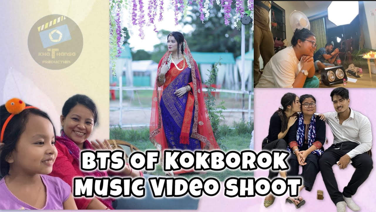 BTS OF MUSIC Video shoot || late upload || sharmilidb || new vlog