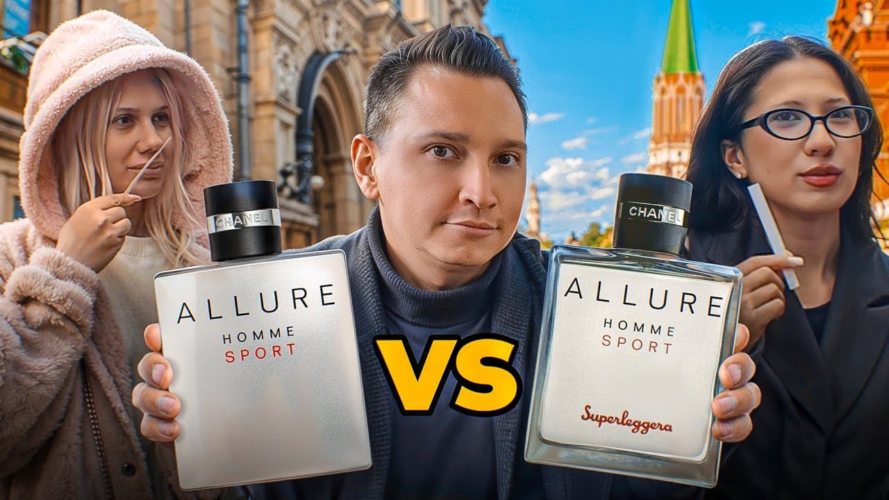 Allure Homme Sport Chanel VS Allure Homme Sport Superleggera