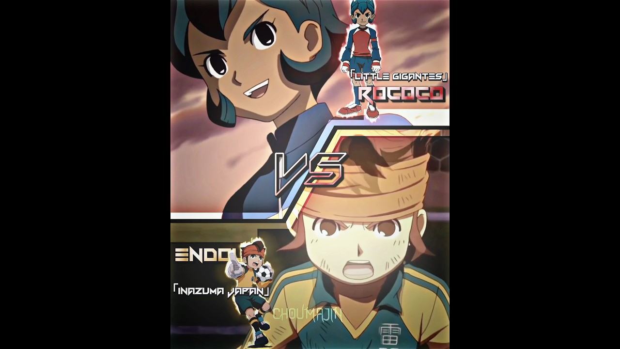 Endou vs rococo #shorts #inazuma #anime
