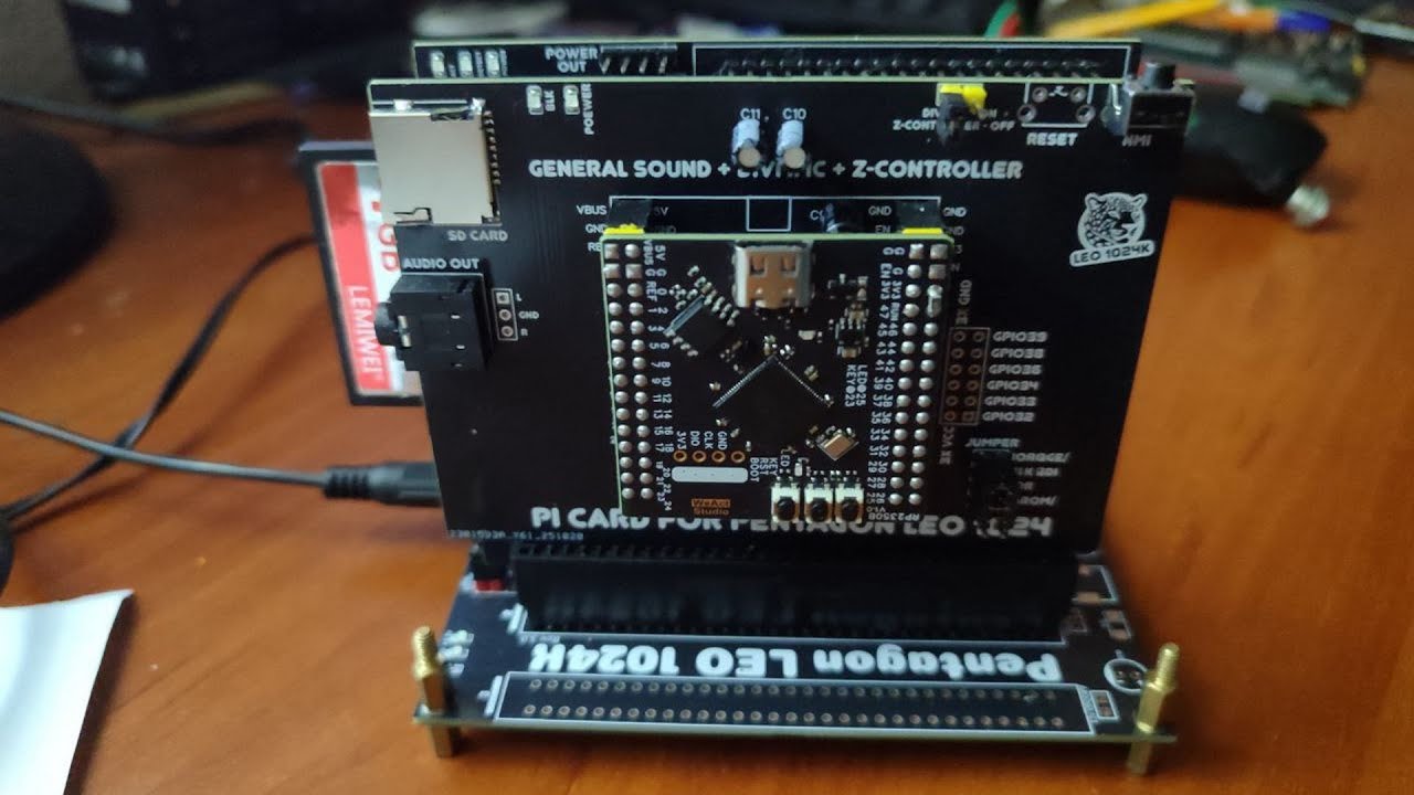 Pi Card - Лёве Мегабайту дадим  Z-Controller, DivMMC и General Sound!  (Паяй, Калантай! #181)