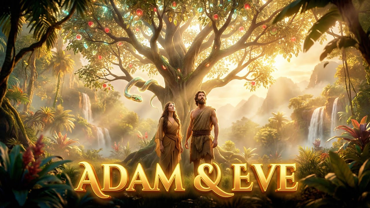 Adam and Eve: Where Humanity Began, Hope Was Born, and Destiny Took Its First Breath | AI Animation