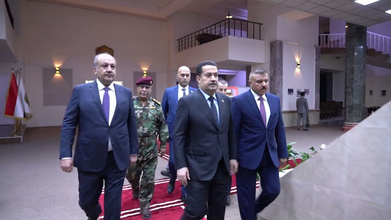 القائد العام للقوات المسلحة السيد محمد شياع السوداني يزور قيادة العمليات المشتركة
