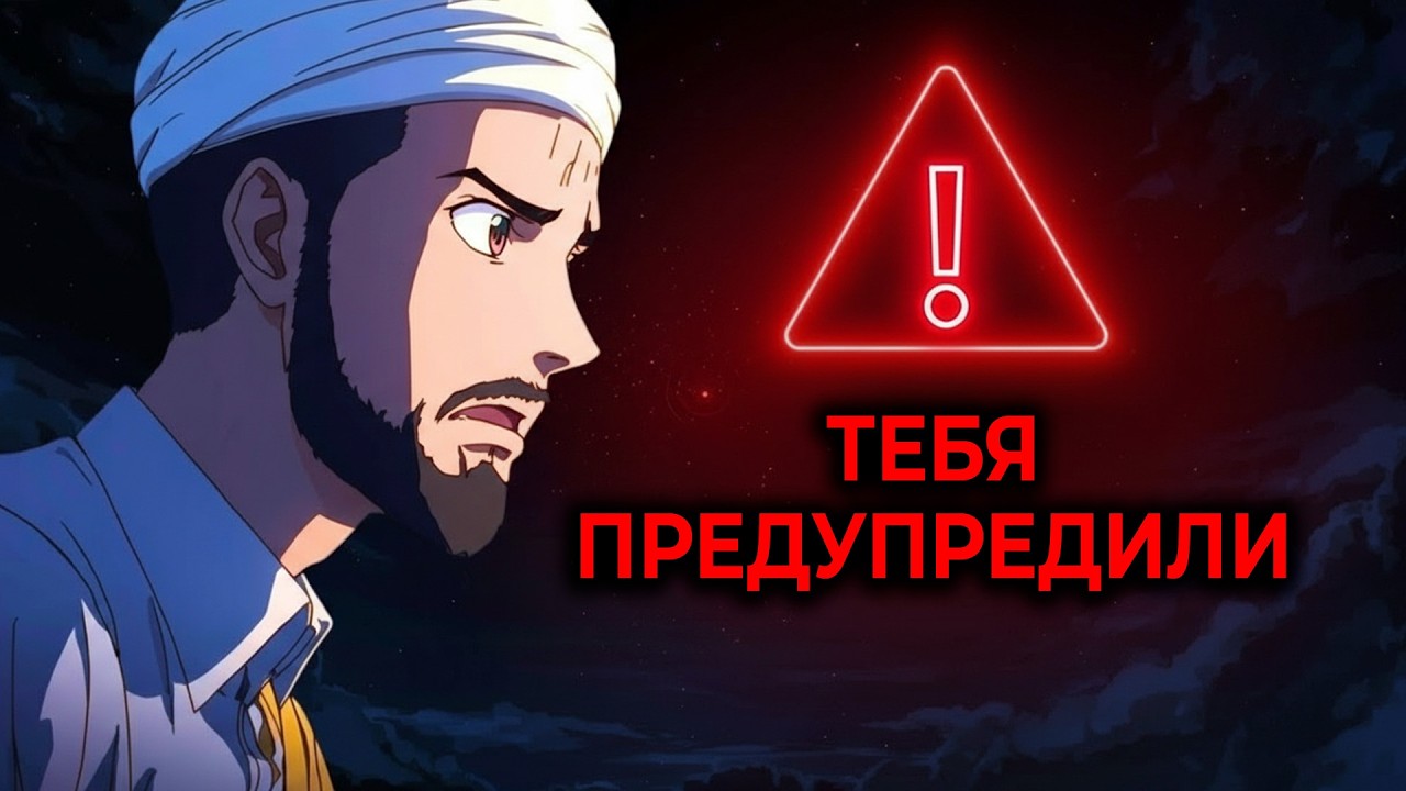 Аллах ПРЕДУПРЕЖДАЕТ вас – смотрите, пока не стало слишком поздно!