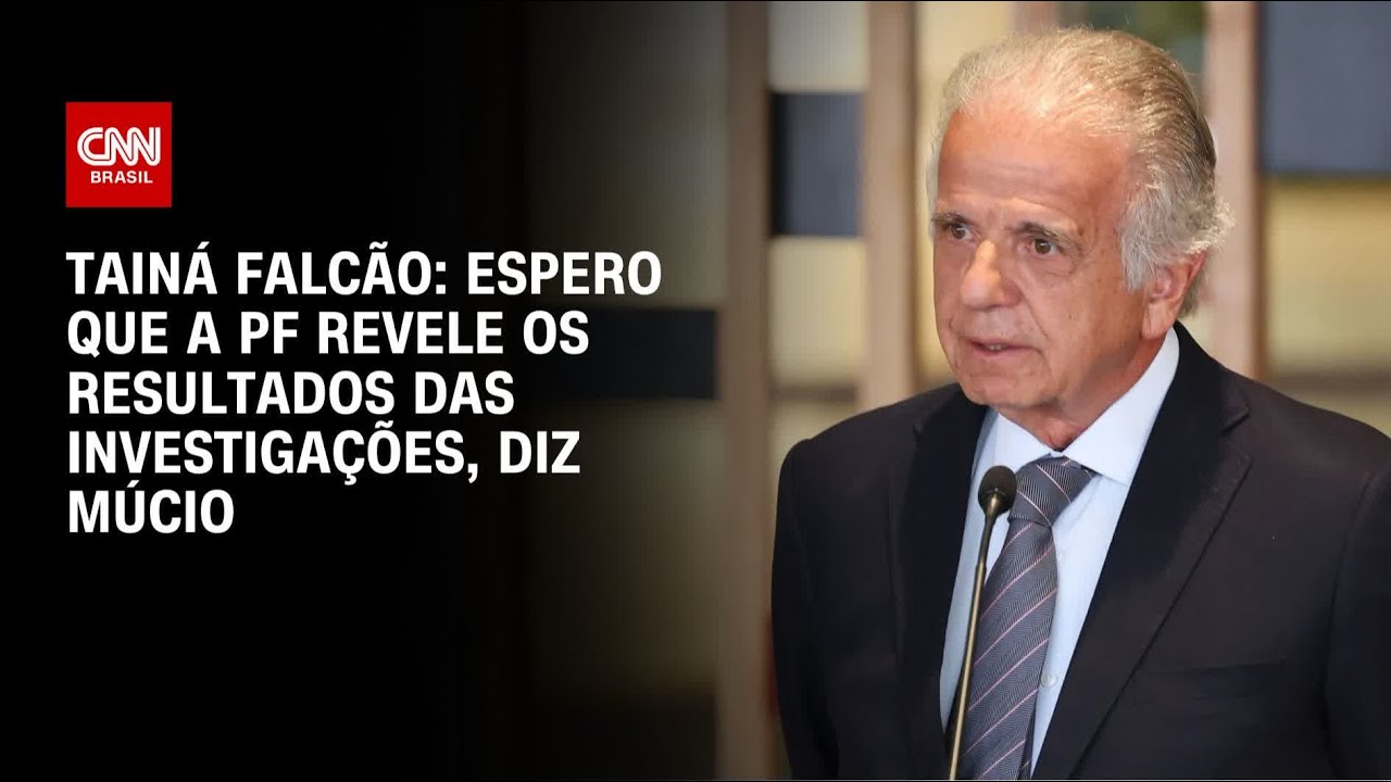 Tain&aacute; Falc&atilde;o: Espero que a PF revele os resultados das investiga&ccedil;&otilde;es, diz M&uacute;cio | BASTIDORES CNN