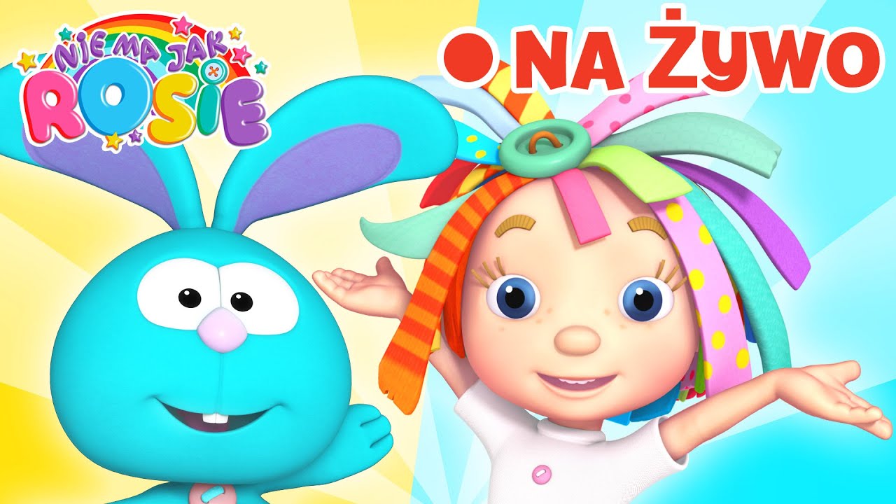 🔴 NA ŻYWO | Nie ma jak Rosie – Bajki dla Dzieci po Polsku – 12 Godzin Bajek o Przyjaźni