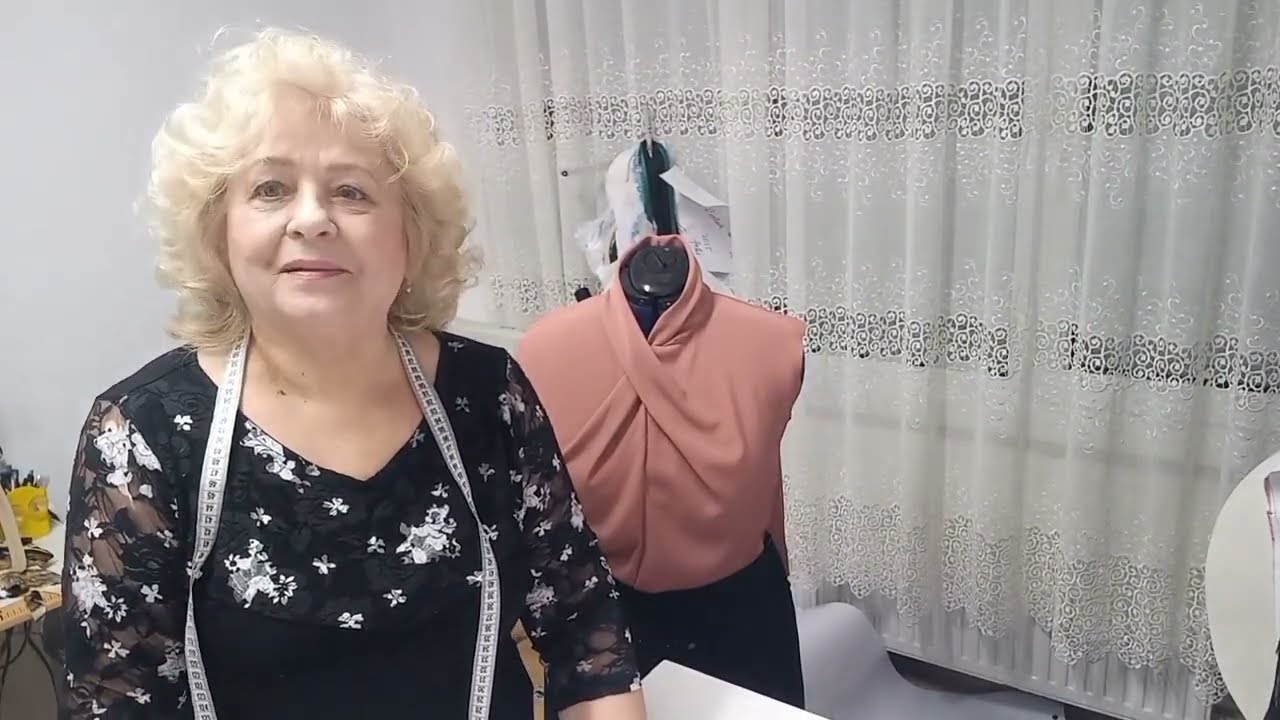 Executarea tiparului de bază a bluzei si transformarea ei ín modelul SANDA partea 1