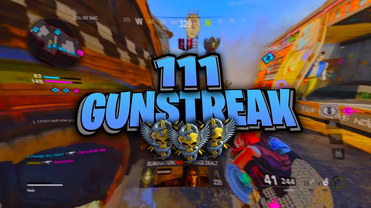 CW: 111 GUNSTREAK w/AK74u