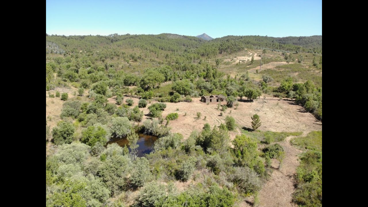 SOLD Spectacular off grid property near Sarzedas bordered by water stream