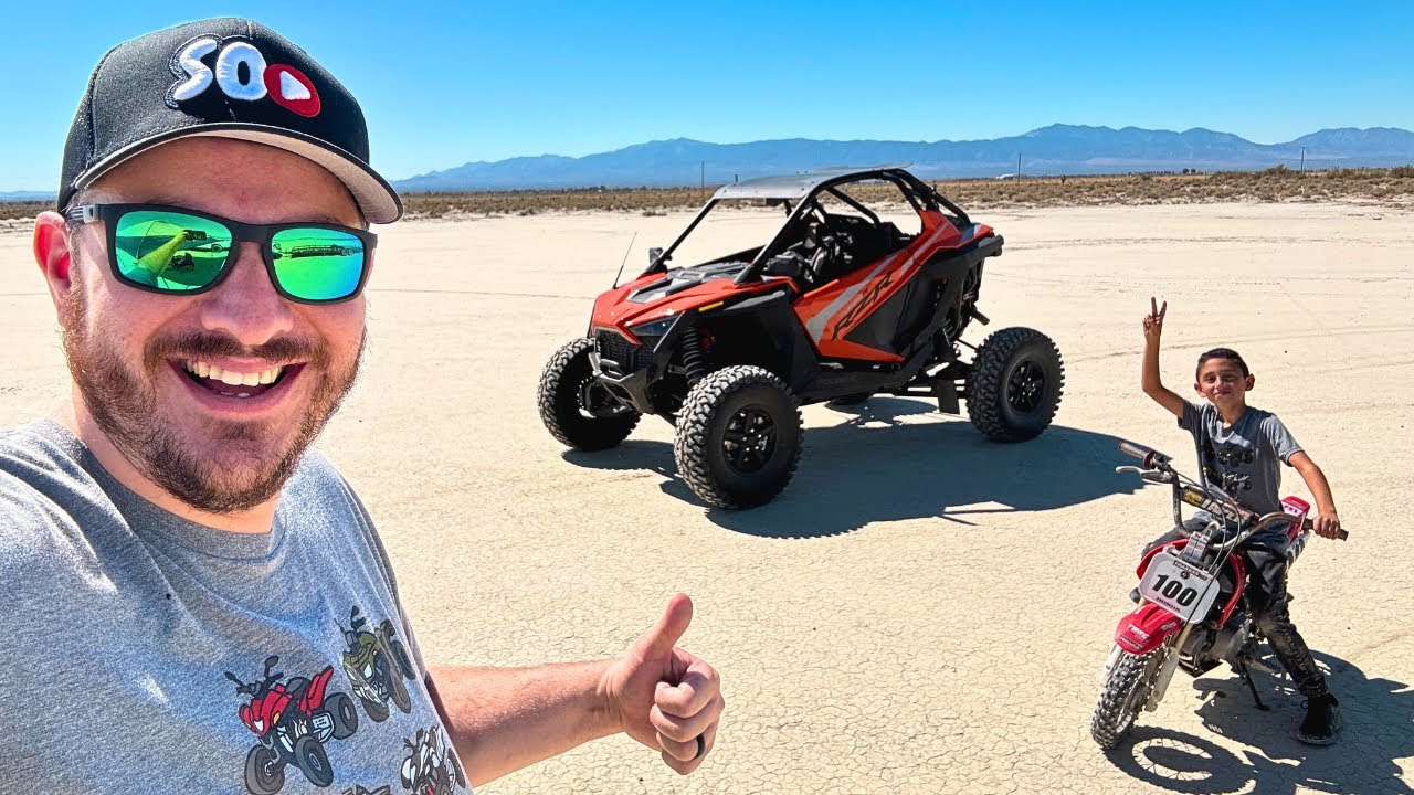 Exploring the Desert with my Son | El Mirage Dry Lake OHV Recreation Area