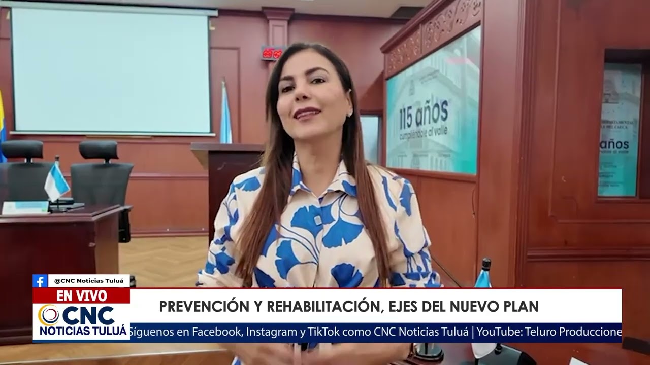 🏛️📚 Plan prioriza prevención en jóvenes y rehabilitación con sector salud y educación.