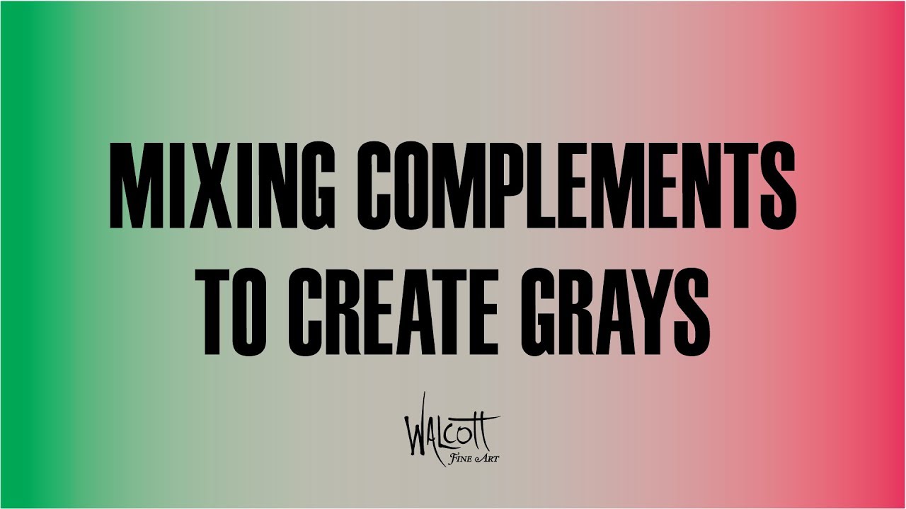 Mixing Grays from Complements