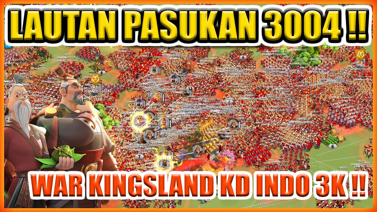 BUSET LAUTAN PASUKAN KD 3004 MIRIP 60GT !! WAR KINGSLAND KD INDO 3K !!