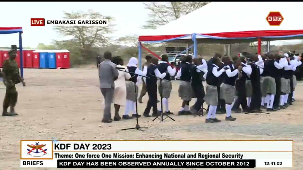 KDF Day 2023: Embakasi Garrison Primary School presents Poem 