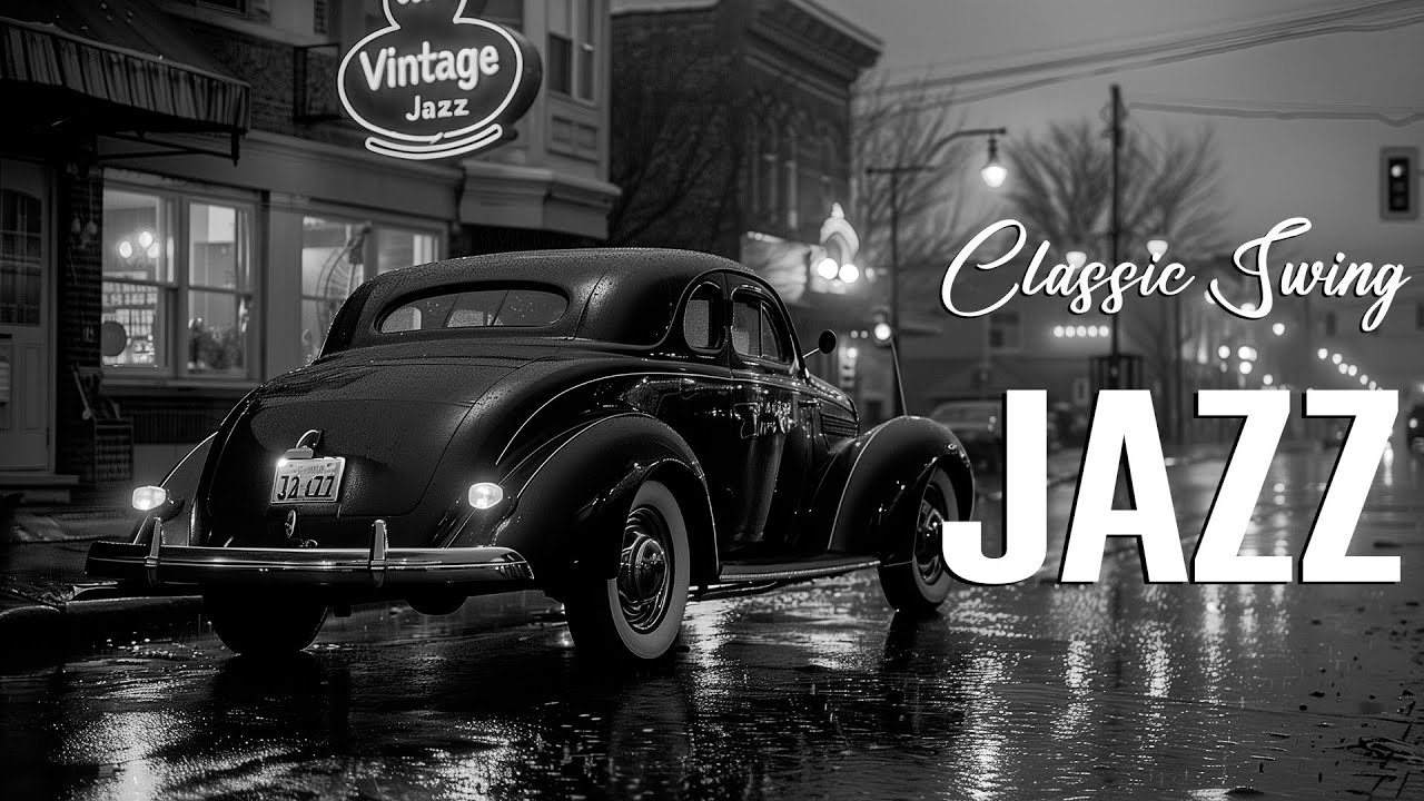 Swinging Through the 1940s 🎷 Vintage Big Band Jazz | Classic Swing Grooves for a Retro Jazz Night