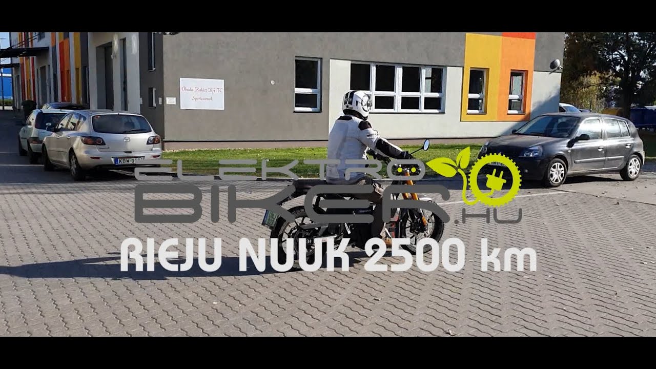 Rieju Nuuk elektromos motor - 2500 km-es teszt