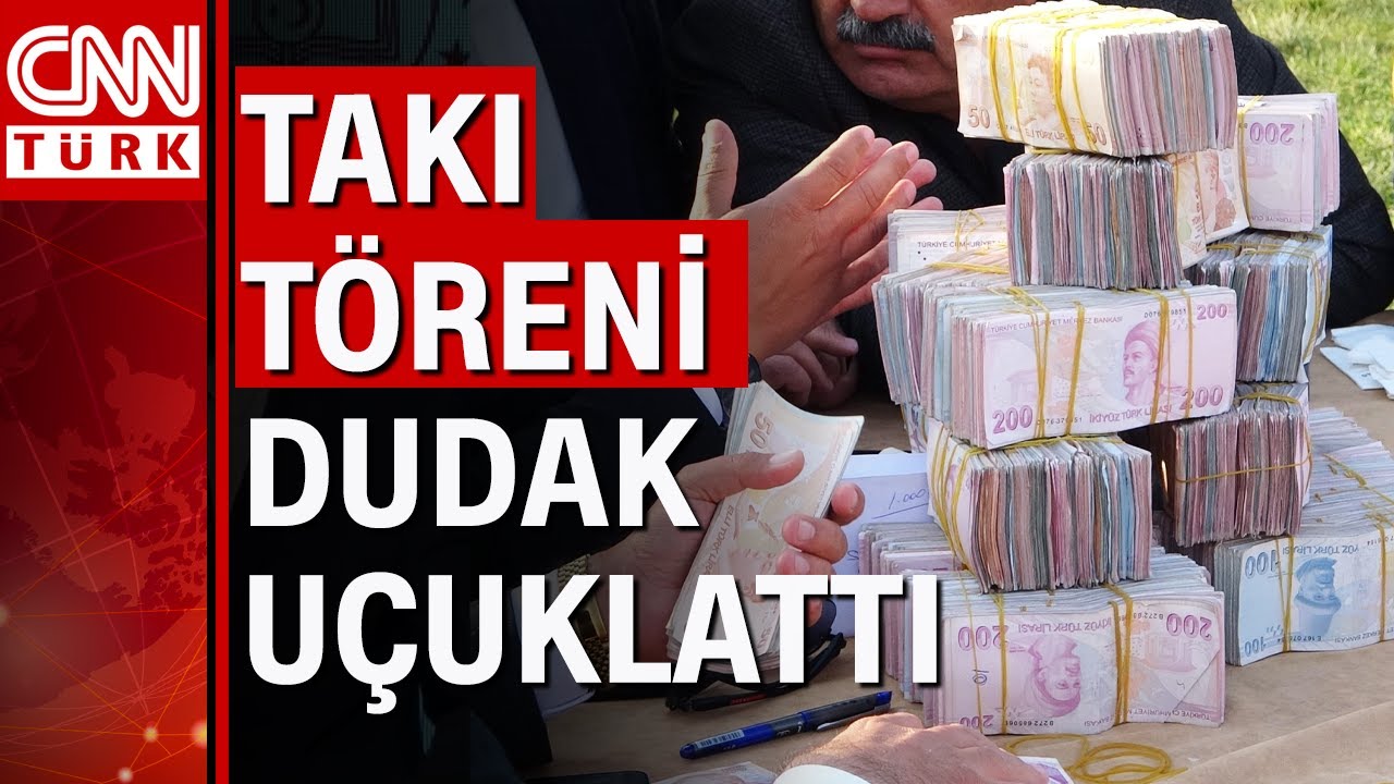Damada 4,1 milyon TL, geline 3 kilo altın takıldı! Gevdan Aşireti d&uuml;ğ&uuml;n&uuml;