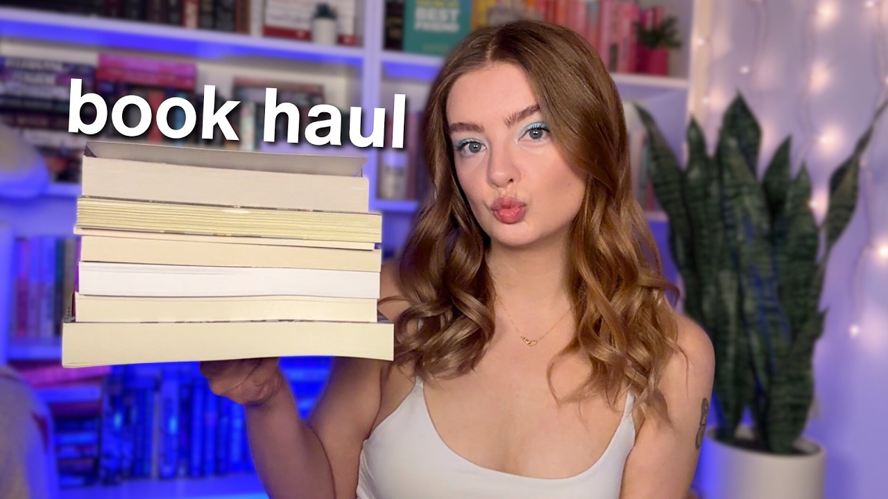 ASMR birthday book haul 📘 romance, classics, nonfiction