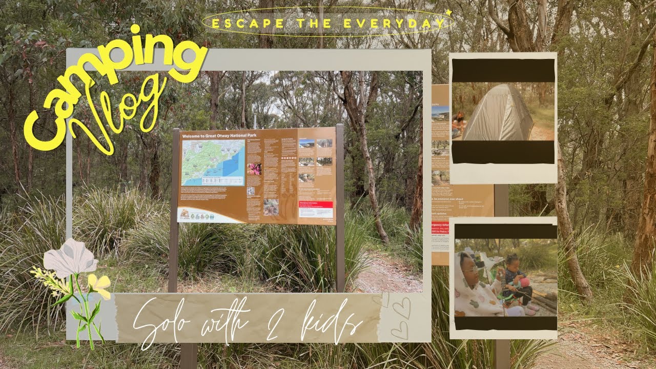 Solo Camping with My Two Daughters | 3 Days at Hammonds Campground ⛺️, Victoria