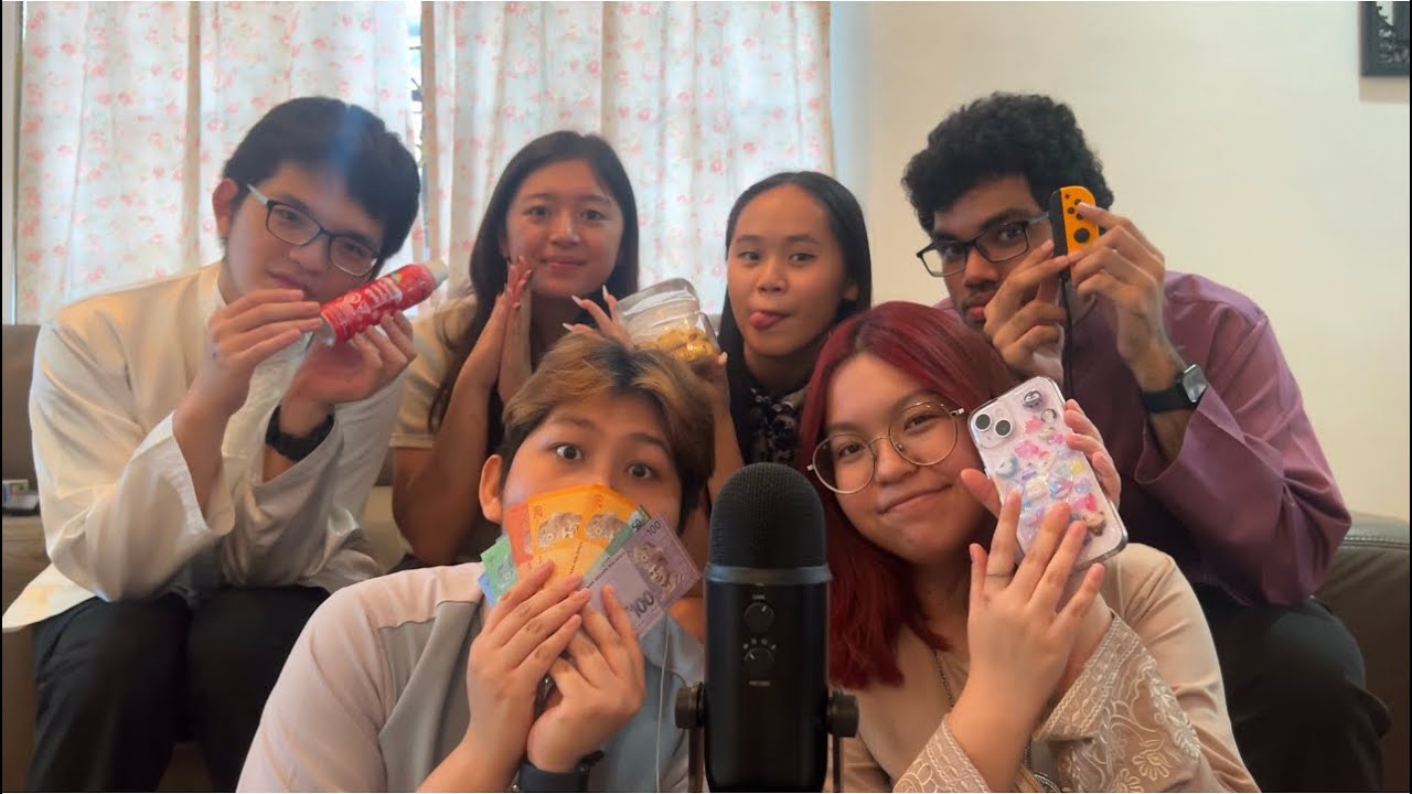 FORCING MY UNIVERSITY FRIENDS TO TRY ASMR 2 (raya edition)