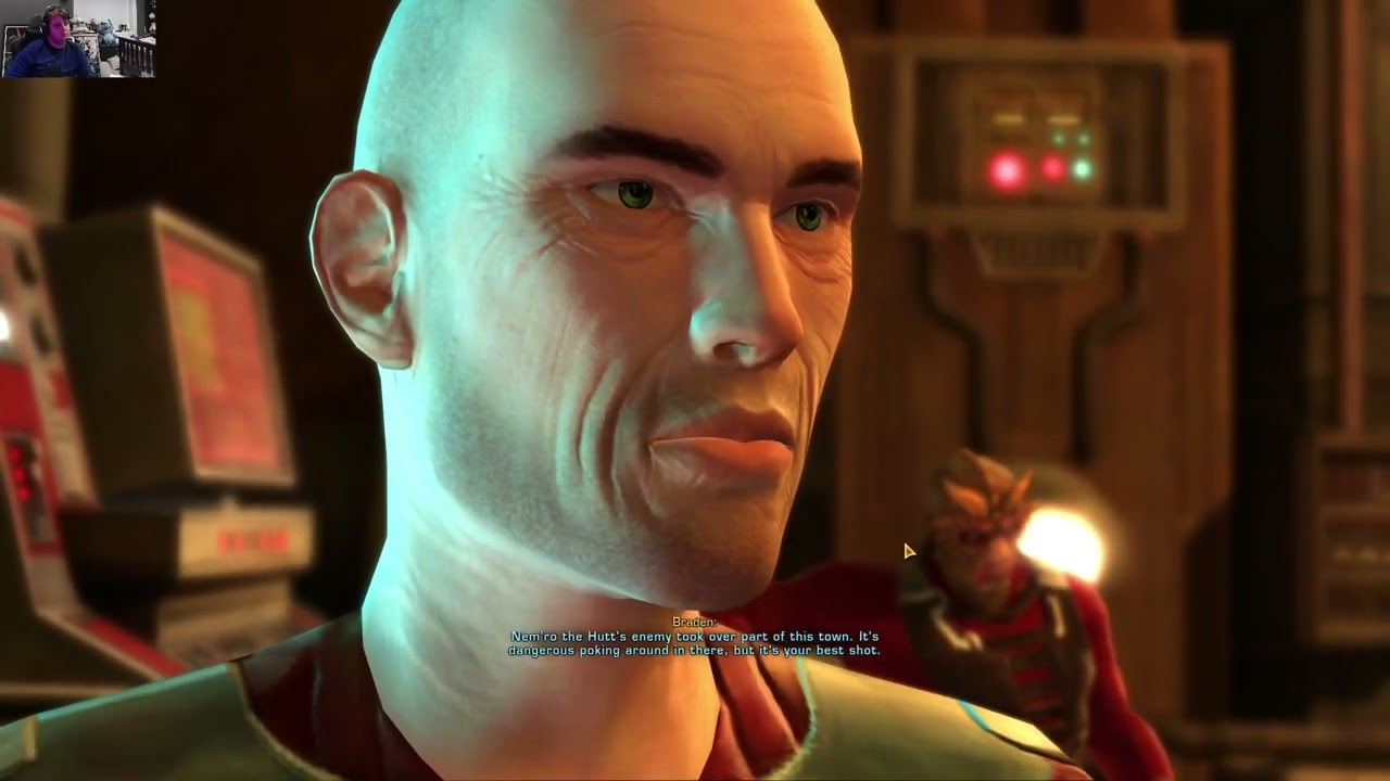 Star Wars the old republic Live Stream Bounty Hunter Route ep 1 The Predator Begins