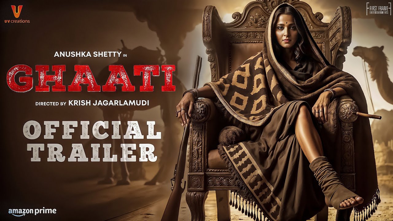 GHAATI | Concept Trailer (Hindi) | Anushka Shetty | Krish Jagarlamudi | Vamsi Krishna Reddy | 2025