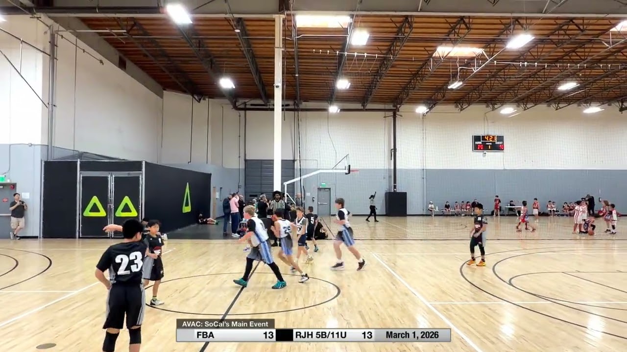 3/1/26 FBA vs RJH 5B/11U - AVAC: SoCal’s Main Event
