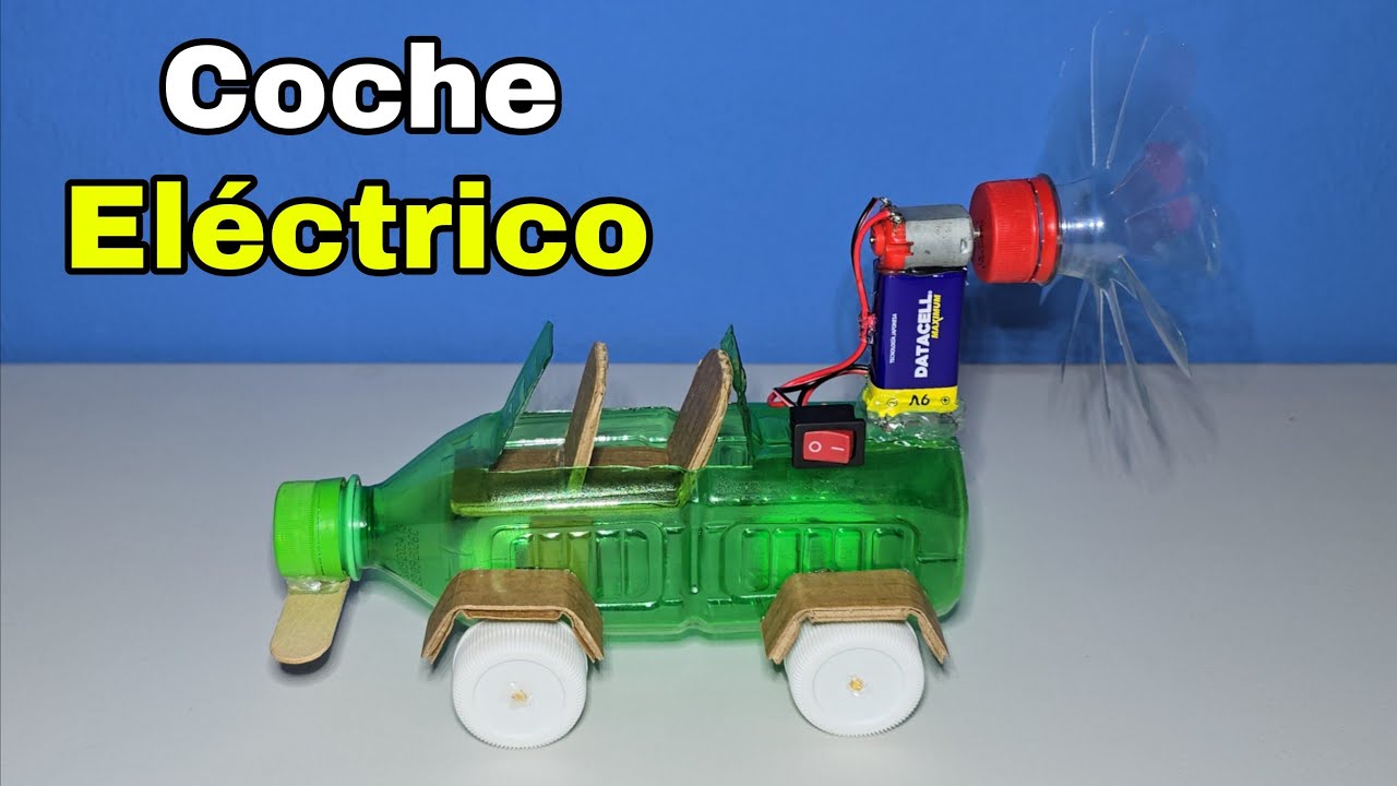 Cómo Hacer Un Coche Eléctrico Casero | Idea Genial Para Estudiantes