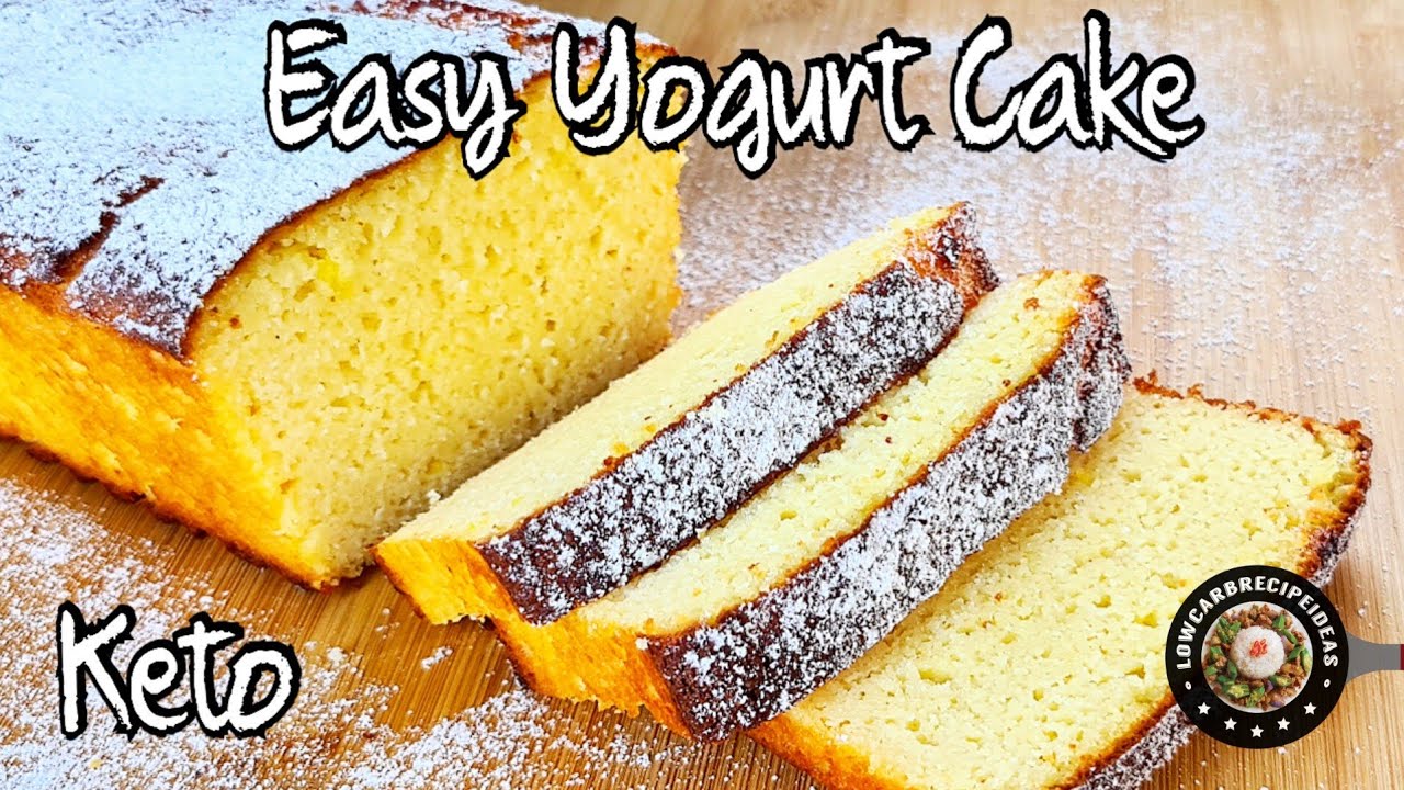 EASY KETO YOGURT CAKE | SOFT & FLUFFY | SUPER EASY