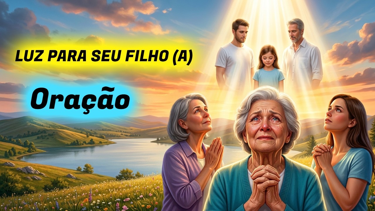 PRECE DE LUZ POR UM FILHO | Uma oração poderosa para proteger, guiar e fortalecer seu filho