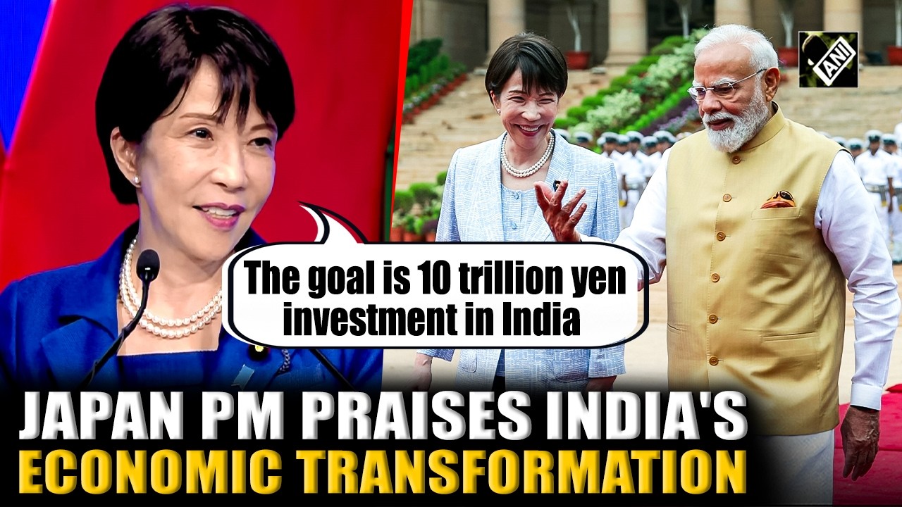 &ldquo;10 trillion Yen investment in India,&rdquo; Japan PM Takaichi hails India's Economic growth