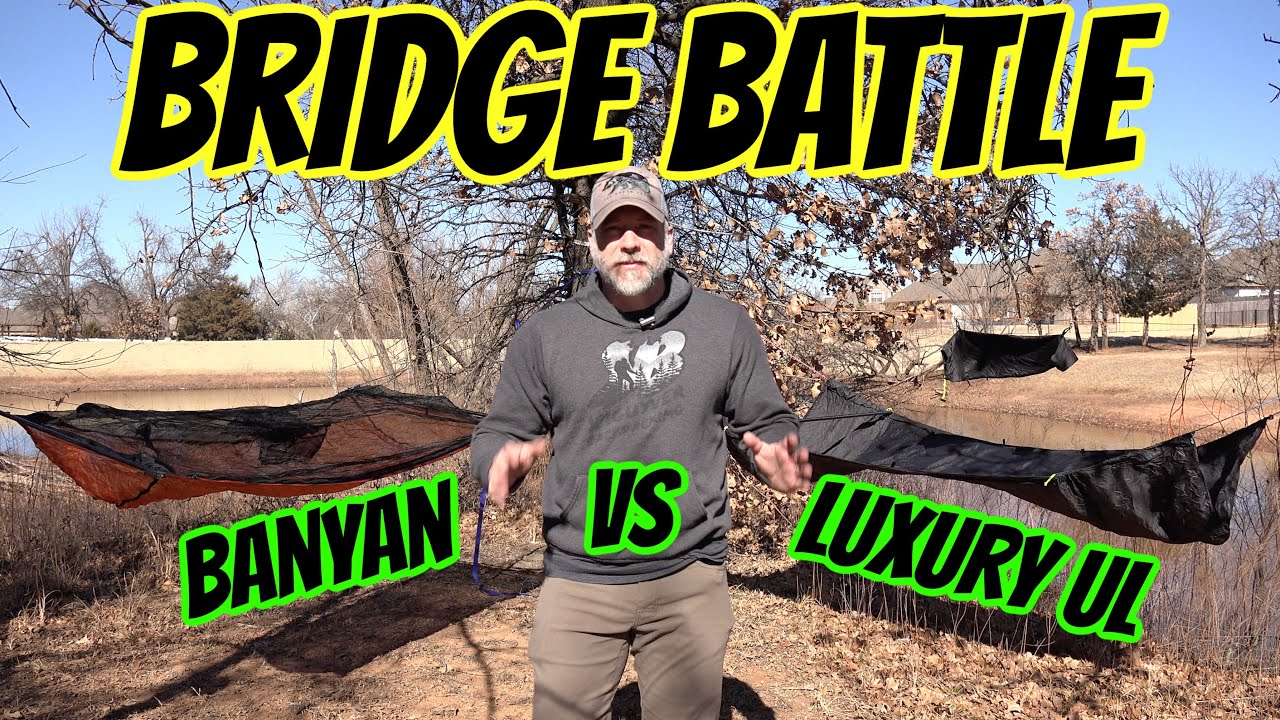 Best Bridge Hammock Battle // Dutchware Gear Banyan VS Towns End Luxury UL