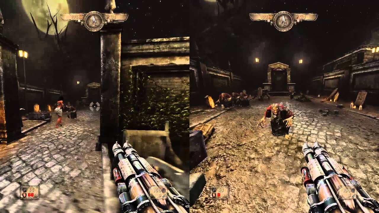 Painkiller Hell & Damnation Local Coop Gameplay Chapter 1