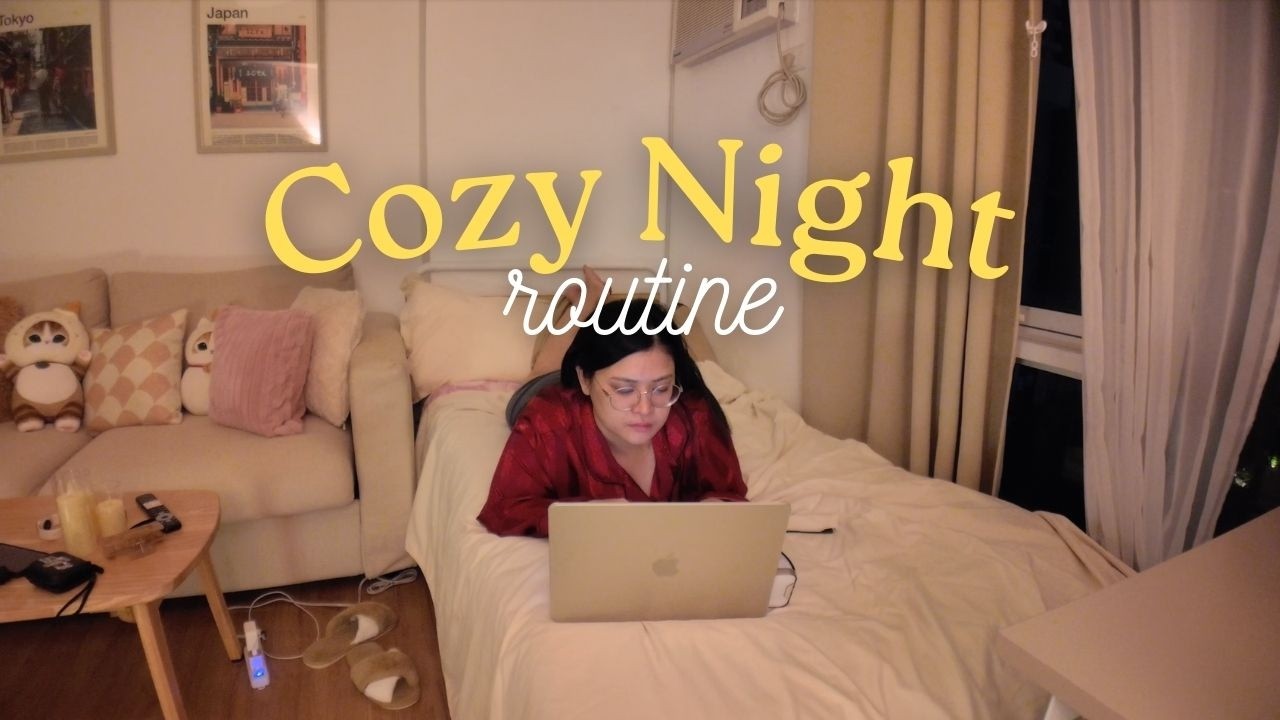 My Cozy Night Routine Alone 🌙🌿 Relaxing Weekend, Cooking, Skincare, etc | Living Alone in PH 🇵🇭