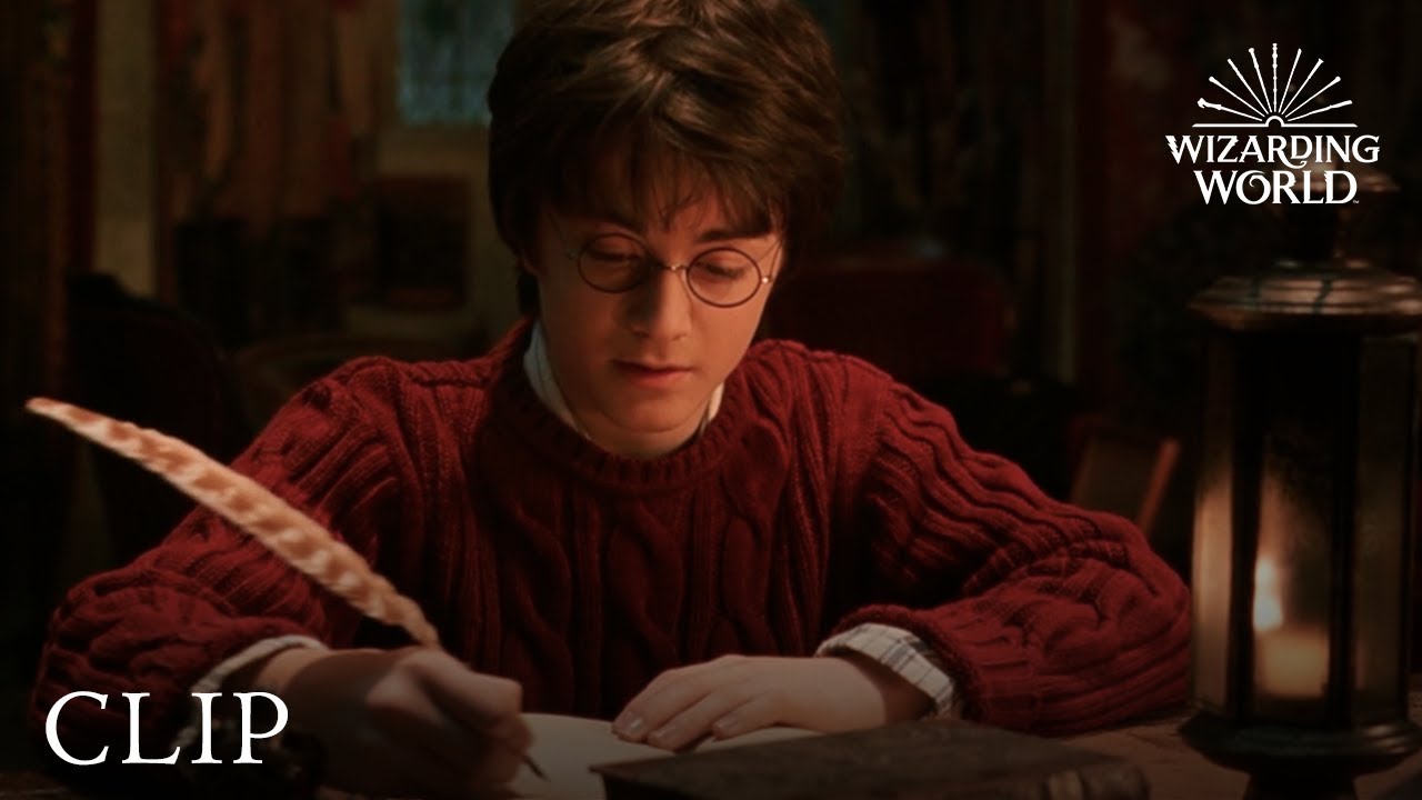 Tom Riddle introduces himself to Harry Potter | Harry Potter and the Chamber of Secrets