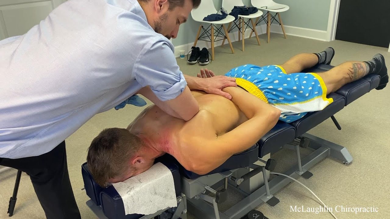 Man Can't Retract Scapula...There's Something Behind It 😳 Elbowing, Cracking & Crunching to Fix It!
