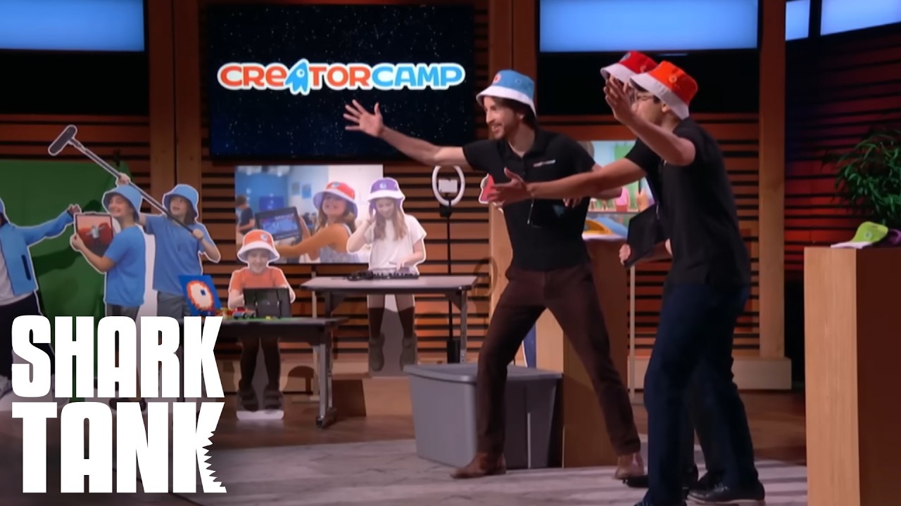 Shark Tank US | Creator Camp Wants To Change How Kids Use Technology