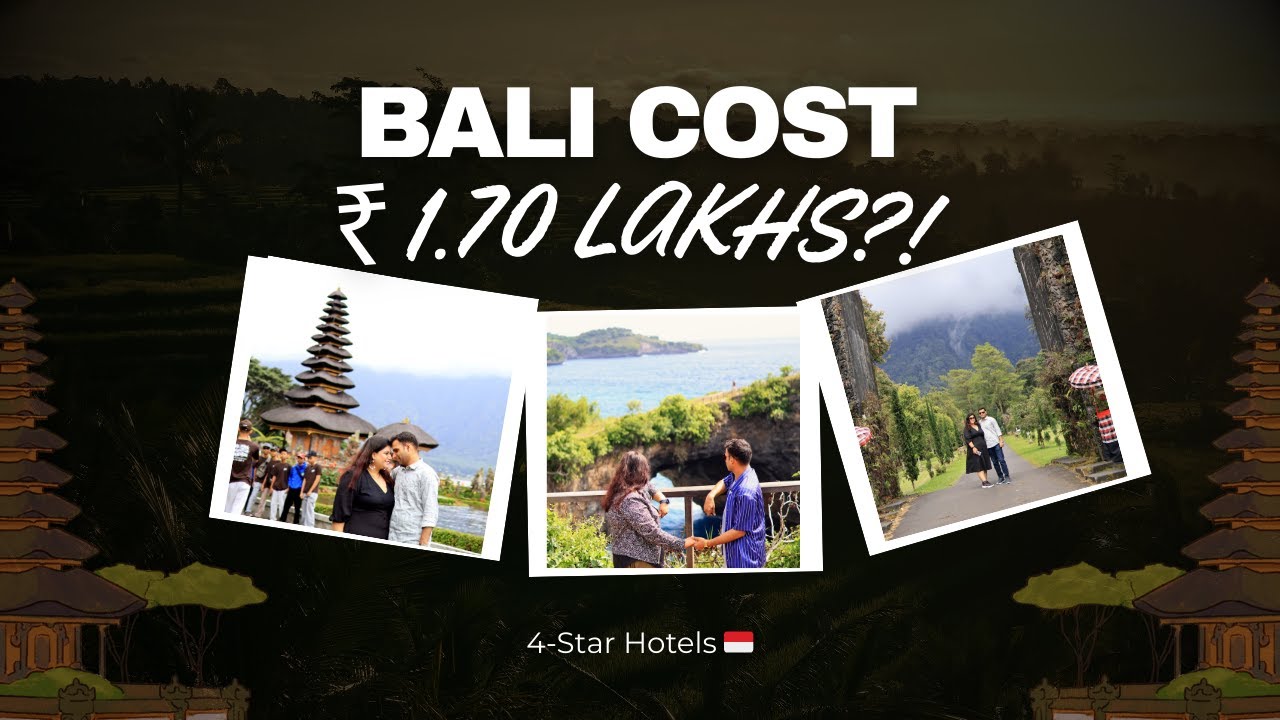 Bali Trip Cost for Indian Couple 🇮🇳 | 4-Star Hotels, Real Expenses & Itinerary