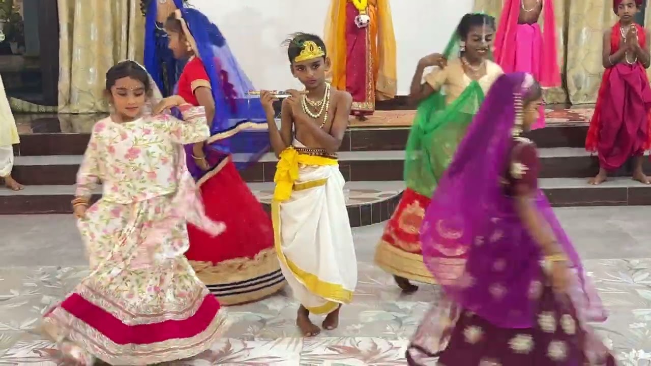Panca tattva dance from ISKCON Springhill gurukul students