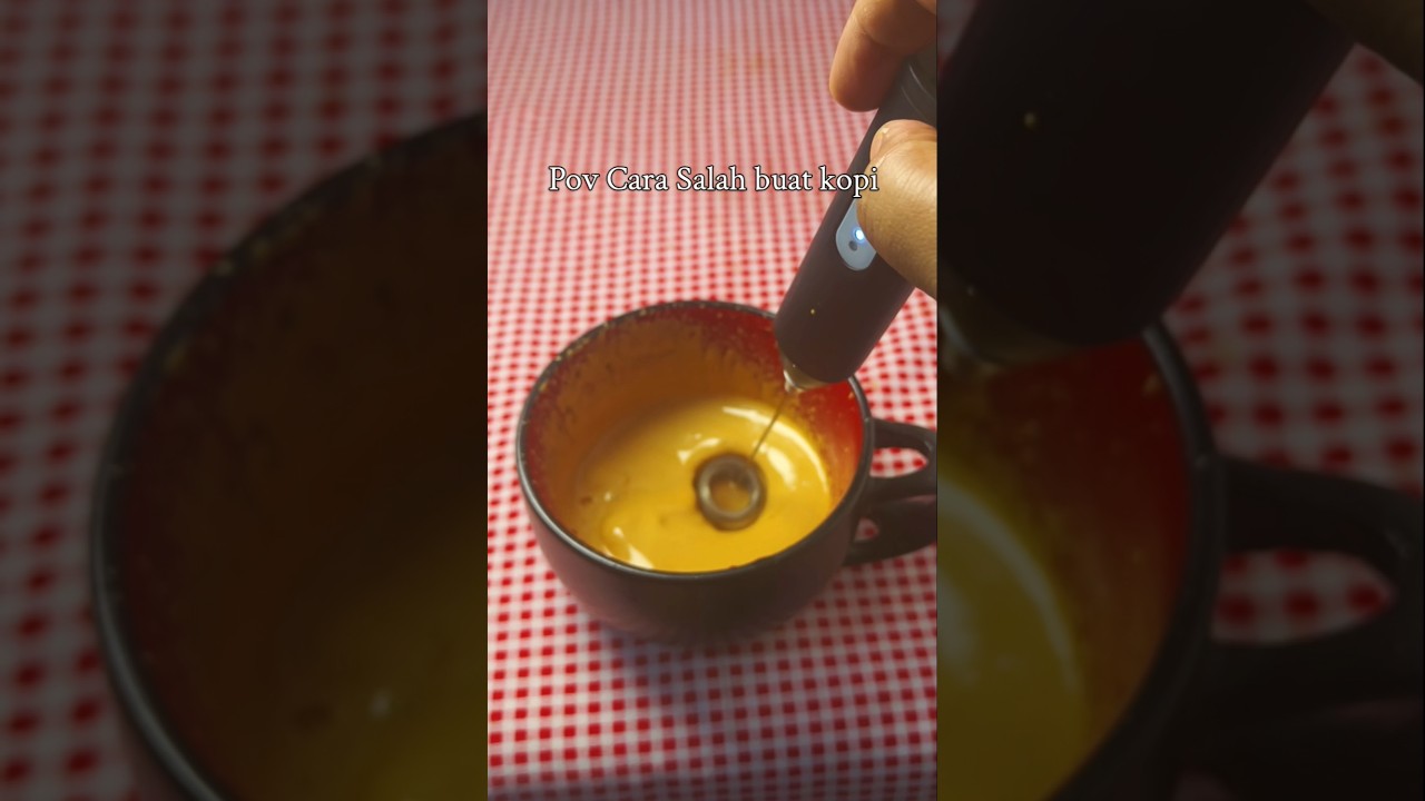 The WRONG way to make coffee ☕🧁🍶 
