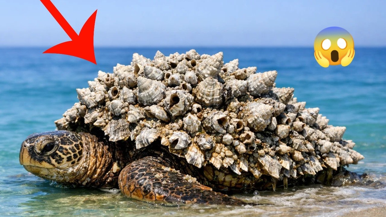 Sea Turtle Shell Restoration Compilation | Extreme Marine ASMR Barnacle Removal