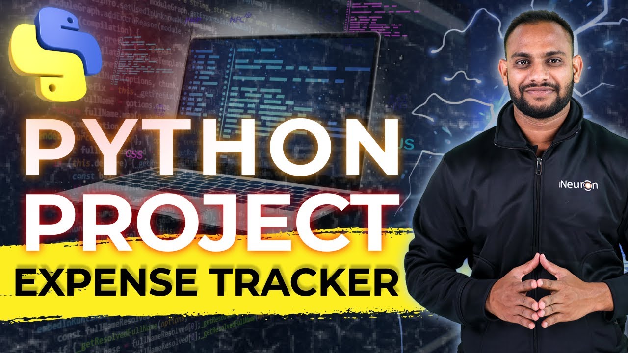 Python Project - Expense tracker  | Python Hindi Tutorial | iNeuron Tech Hindi