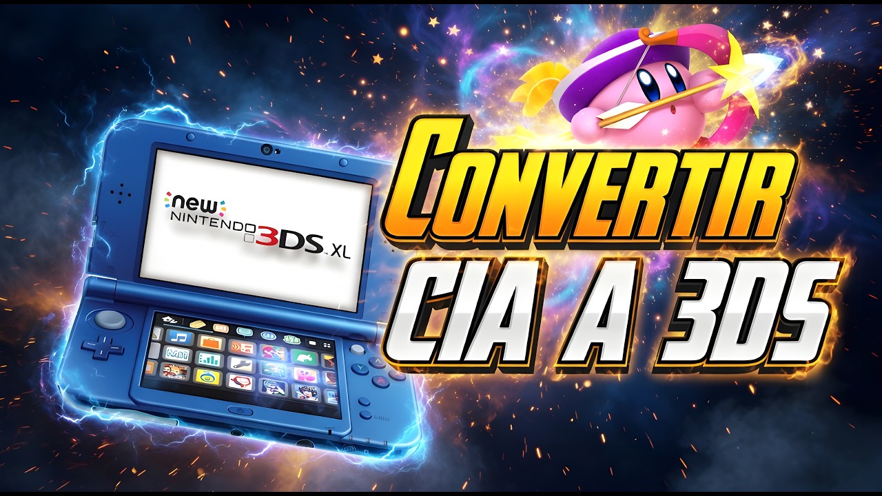 &iexcl;Convierte CIA a 3DS en Segundos GRATIS! 🎮 3Ds To Cia Converter 2026
