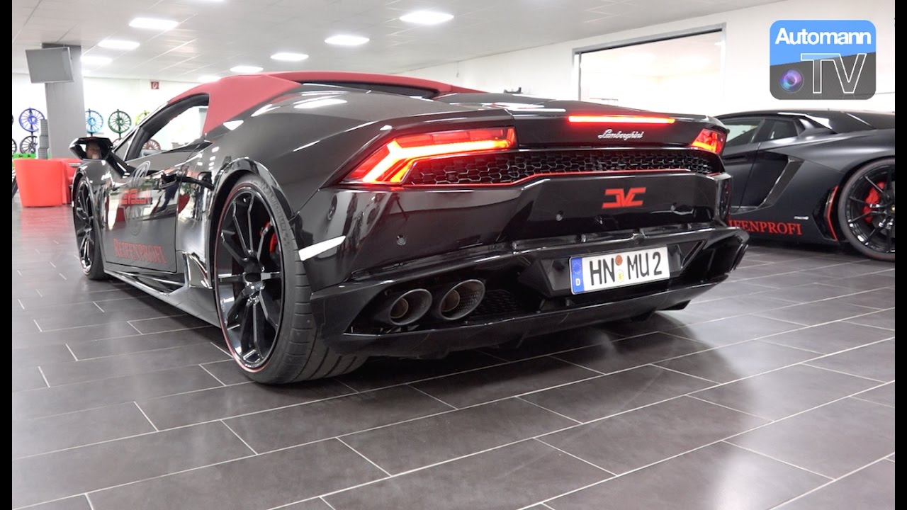 2016 Huracan Spyder (610hp) - LEVELLA X-Pipe Exhaust (60FPS)