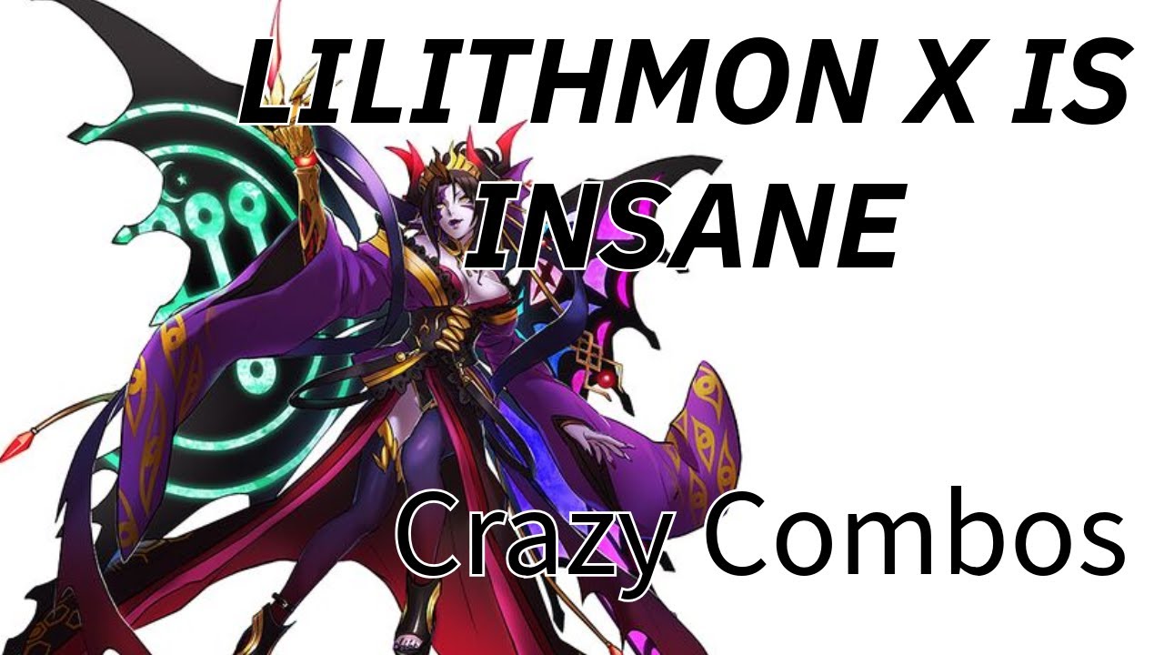 Lilithmon X TCG Combos.