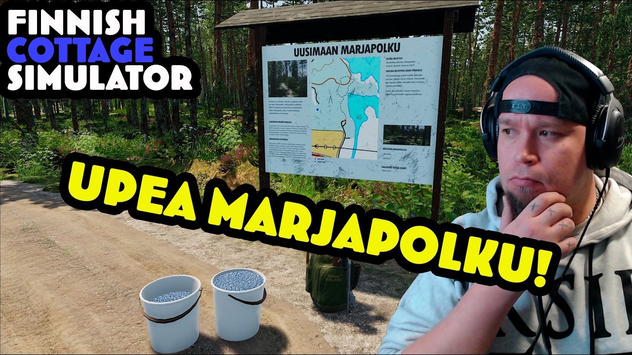 MARJAPOLUN HUIKEAT ANTIMET! | Finnish Cottage Simulator #49