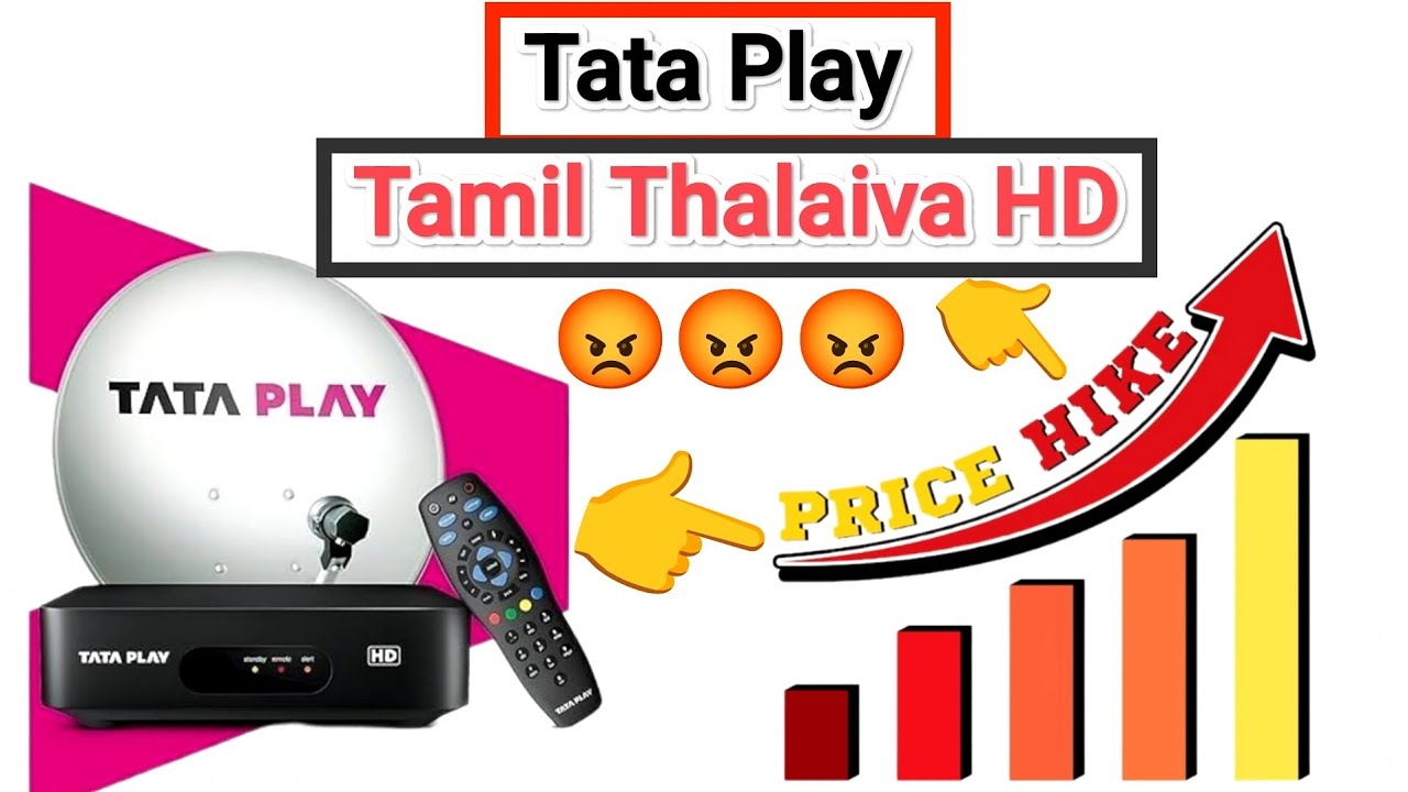 Повышение цены на Tata Play Tamil Thalaiva HD 😡 | Бонус за повышение цены на Tata Play в честь Ди...