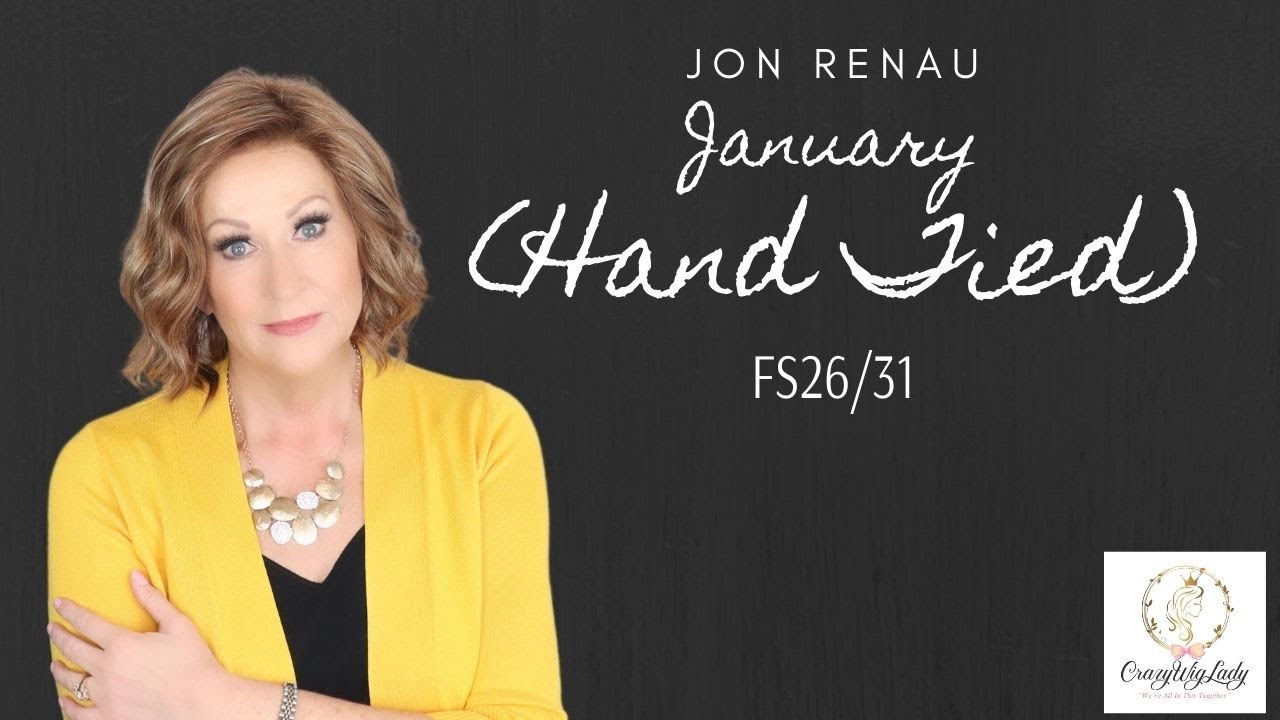 Jon Renau JANUARY Wig Review | FS26/31 | CARAMEL SYRUP | Hand Tied | FAVORITES COLLECTION