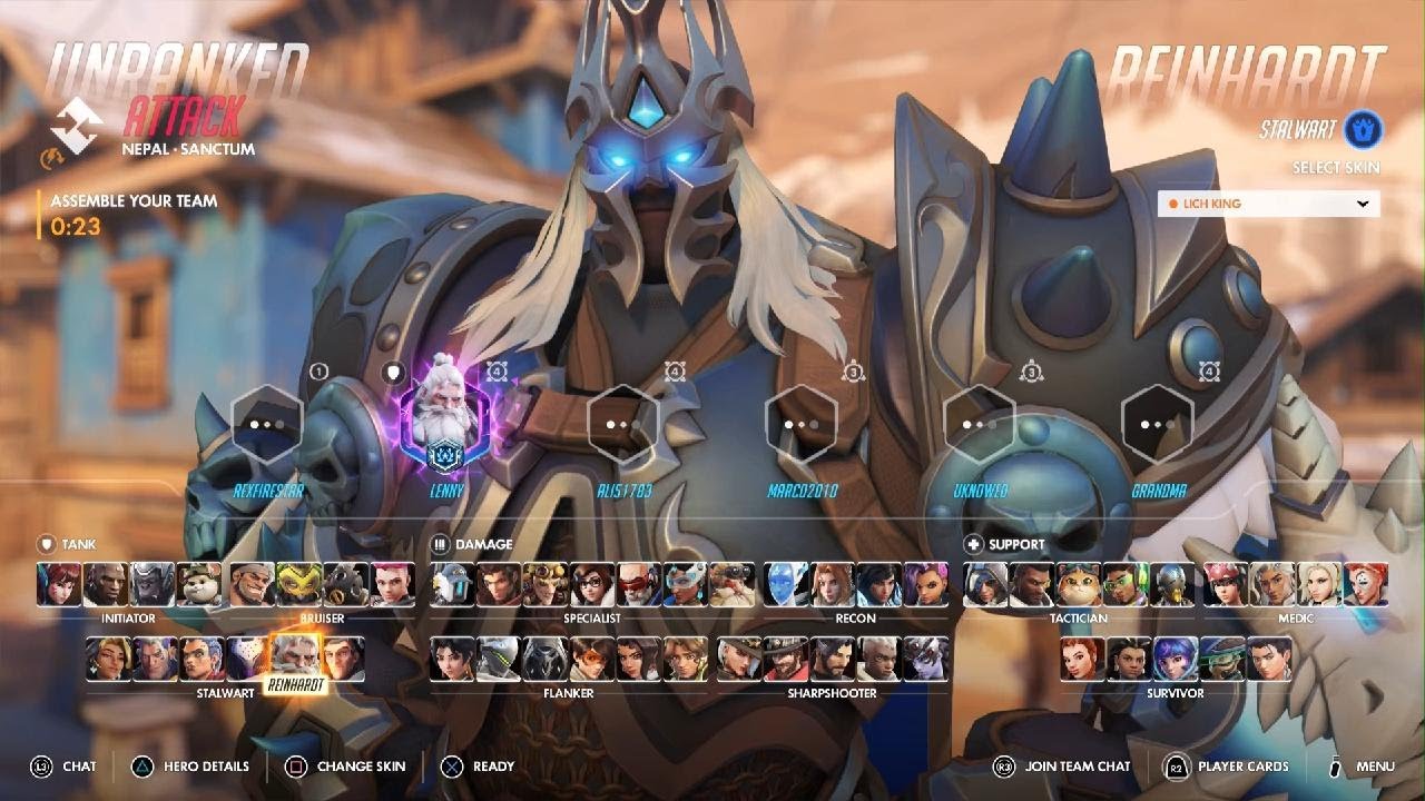 Overwatch The Lich King!!